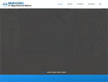 Tablet Screenshot of mkmkabel.com